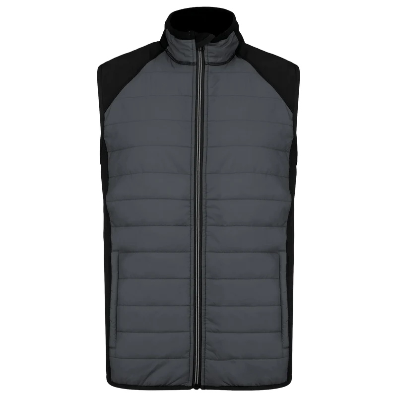 PA235 - Veste sport bi-matière sans manches unisexe