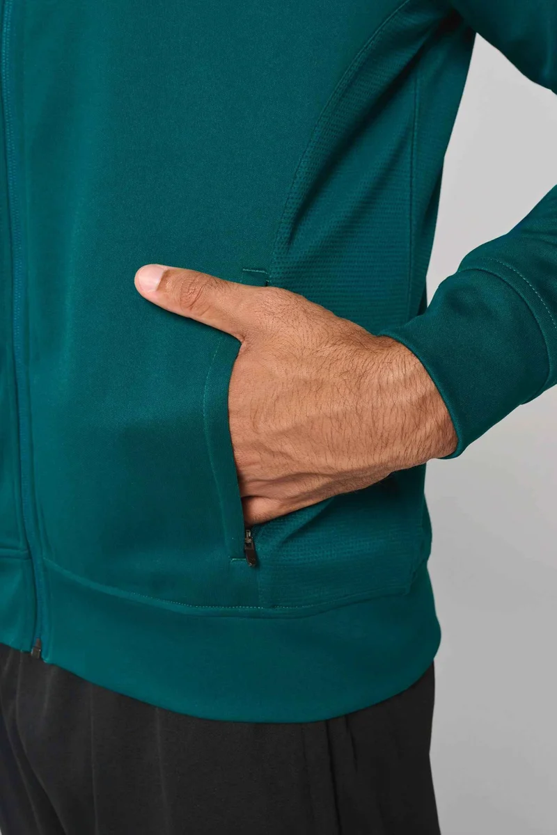 PA390 - Veste de survêtement zippée unisexe