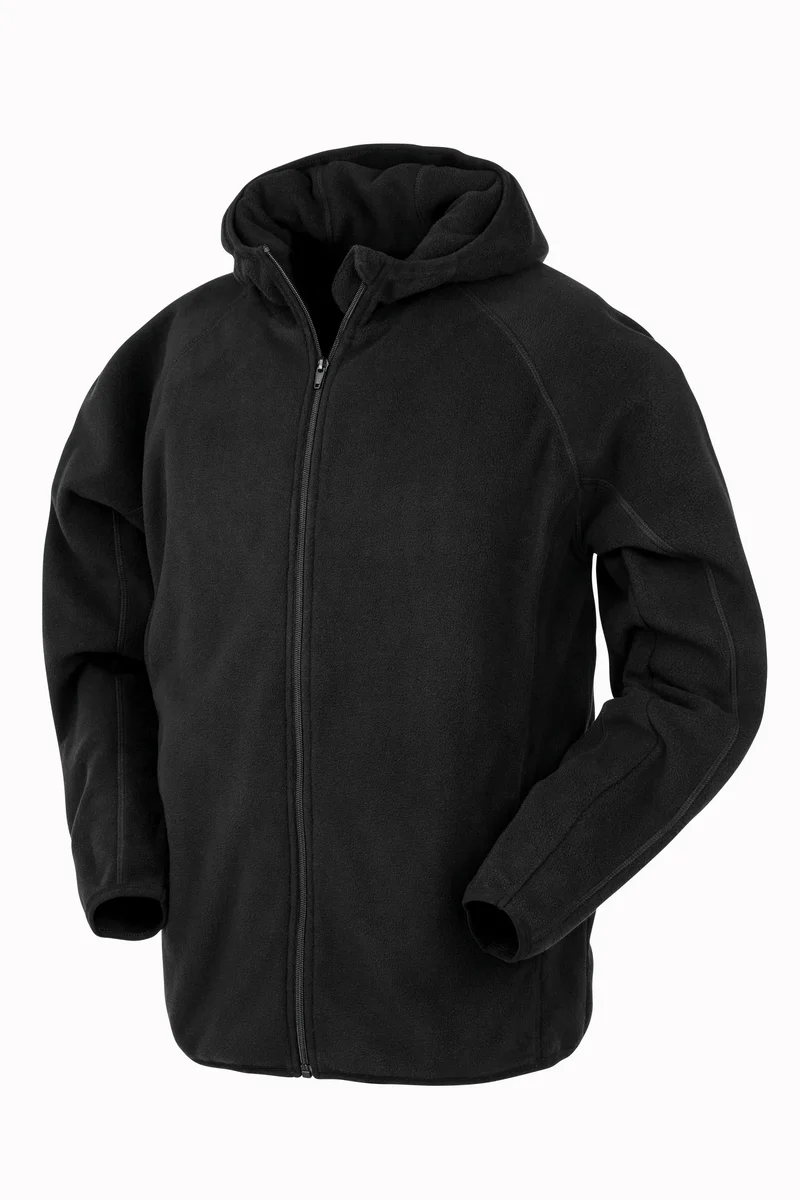 R906X - Veste à capuche en micropolaire recyclée