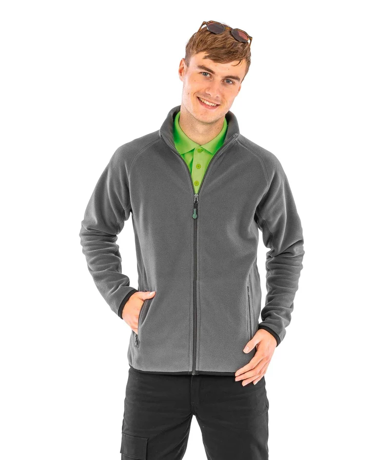 R903X - Veste polarthermique en polaire recyclée