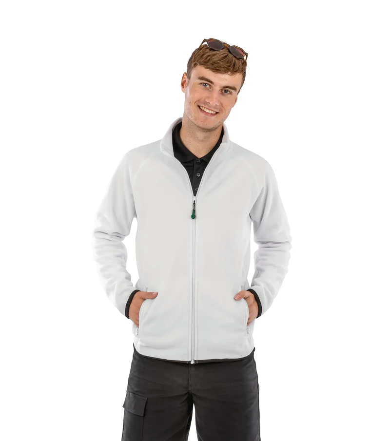 R903X - Veste polarthermique en polaire recyclée