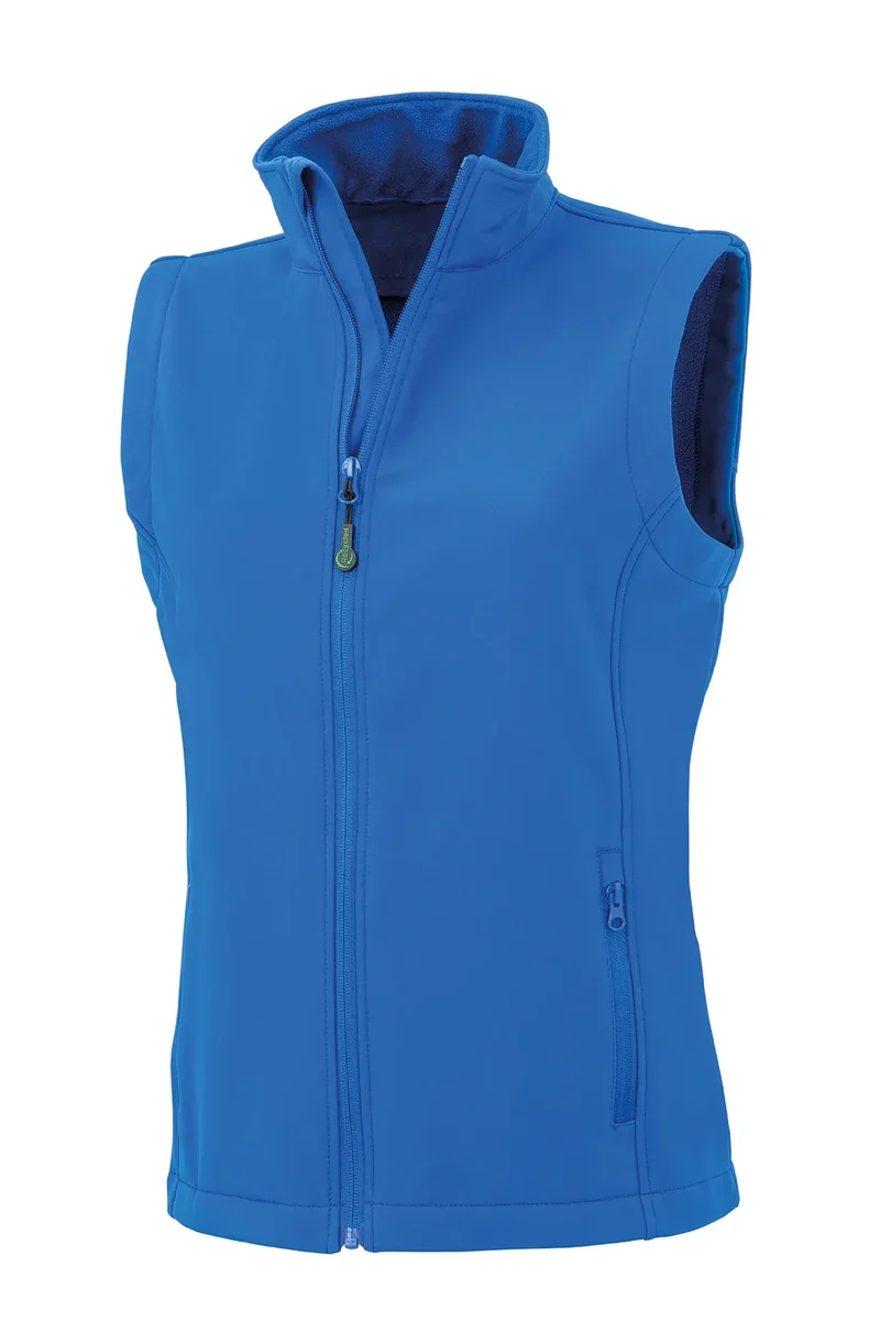 R902F - Bodywarmer softshell femme recyclé