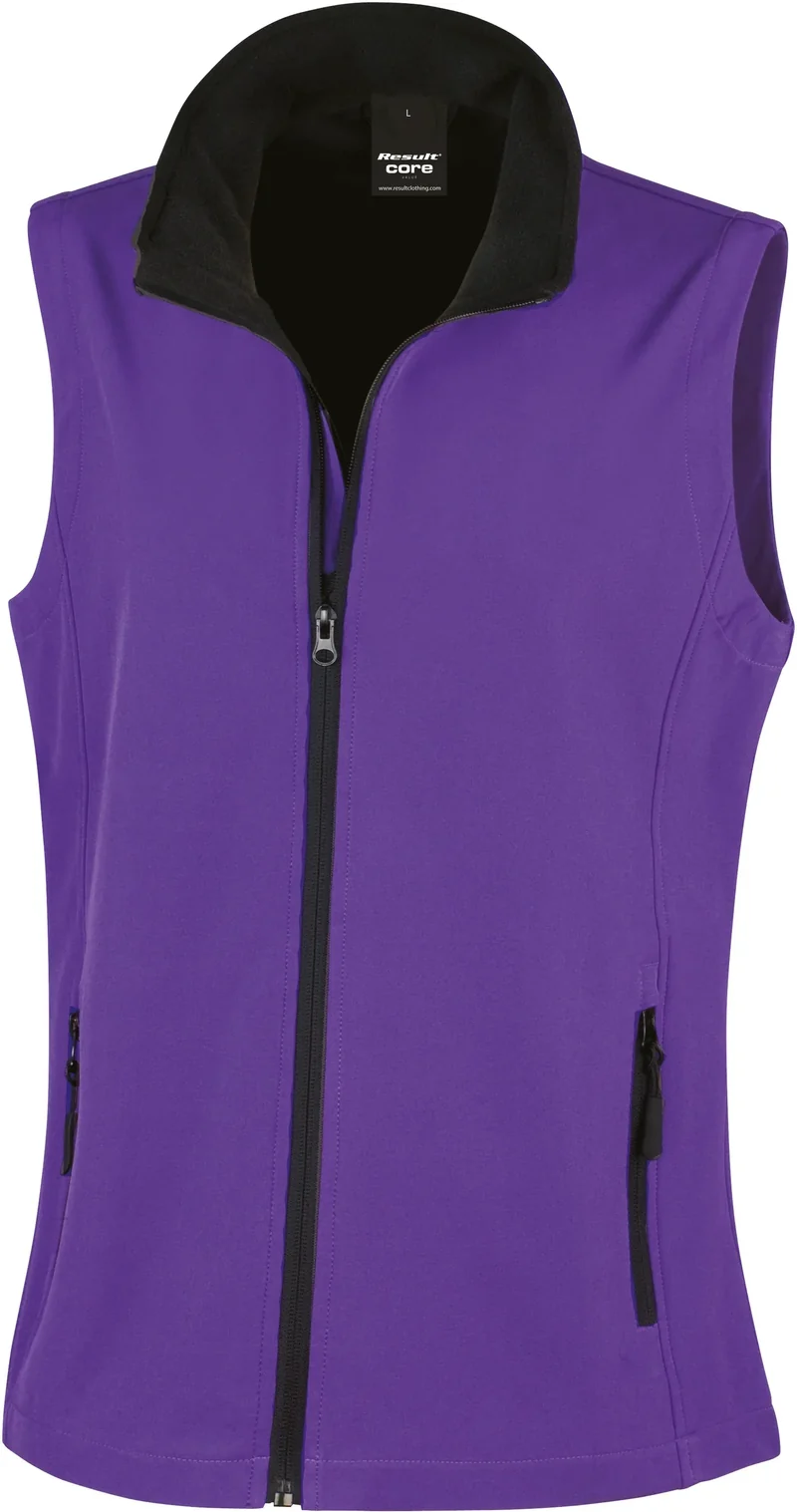 R232F - Bodywarmer Softshell Femme Printable