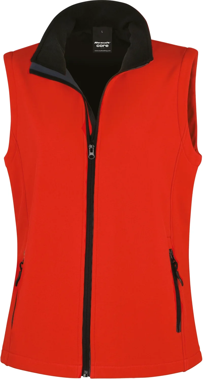 R232F - Bodywarmer Softshell Femme Printable