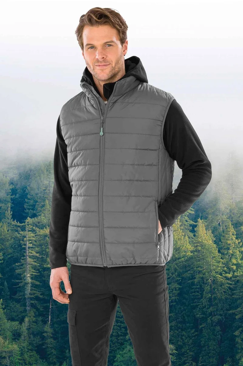 R244X - Bodywarmer recyclé et matelassé Core