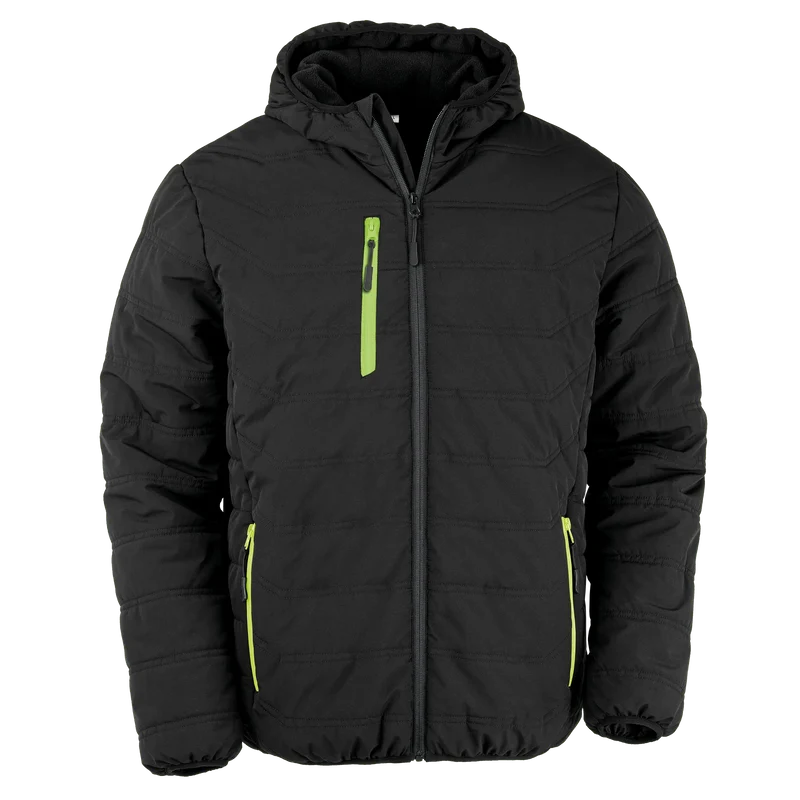 R240X - Veste matelassée black compass recyclée