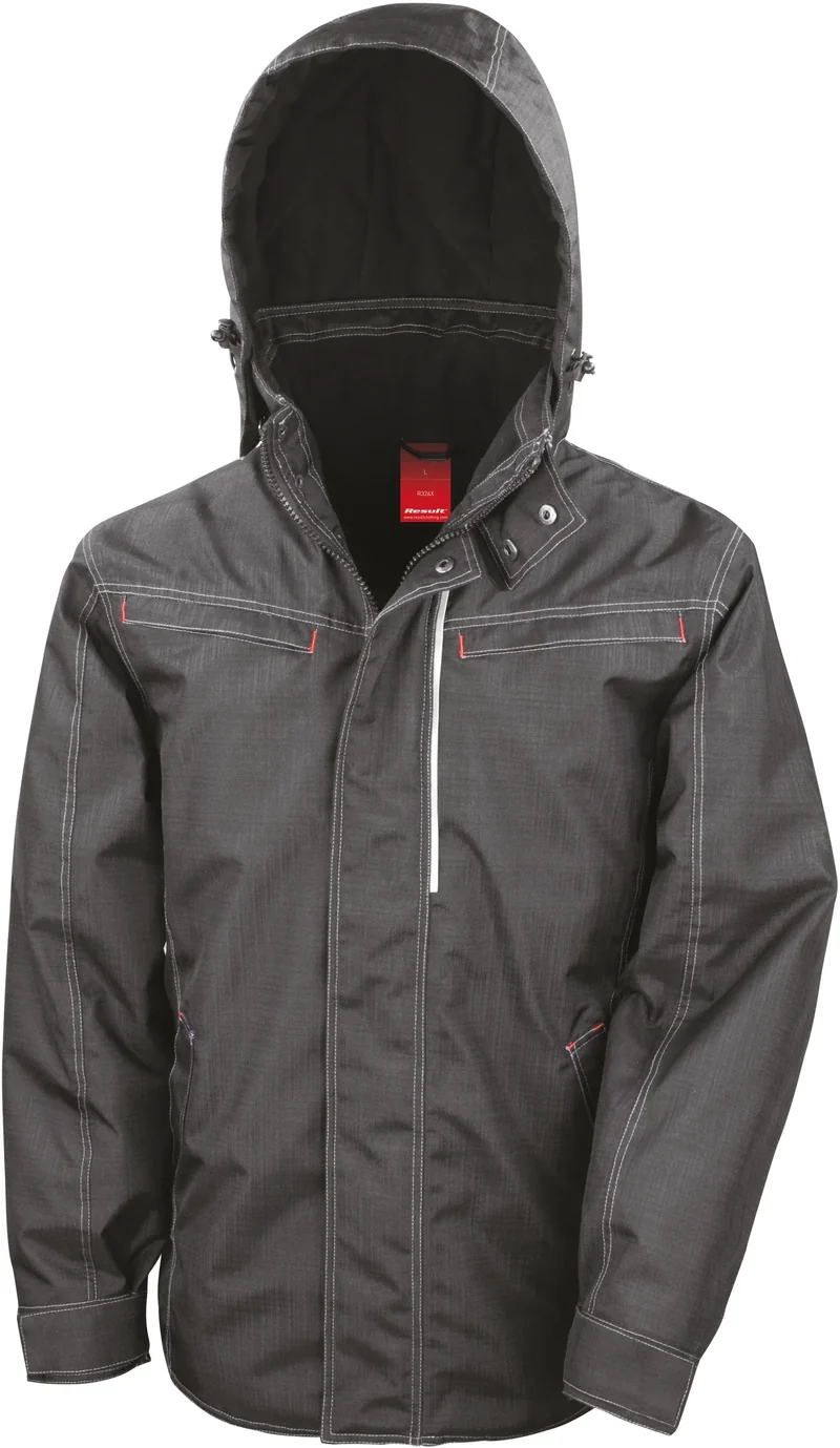 R326X - Parka robuste "effet denim"