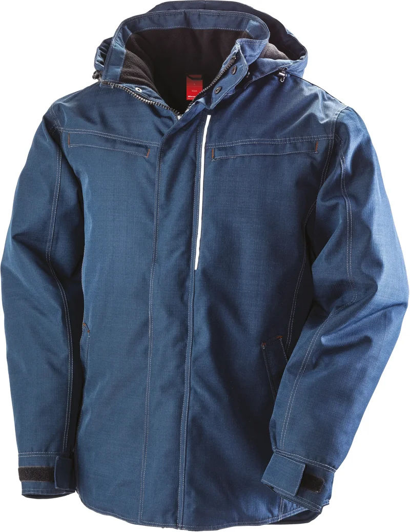 R326X - Parka robuste "effet denim"