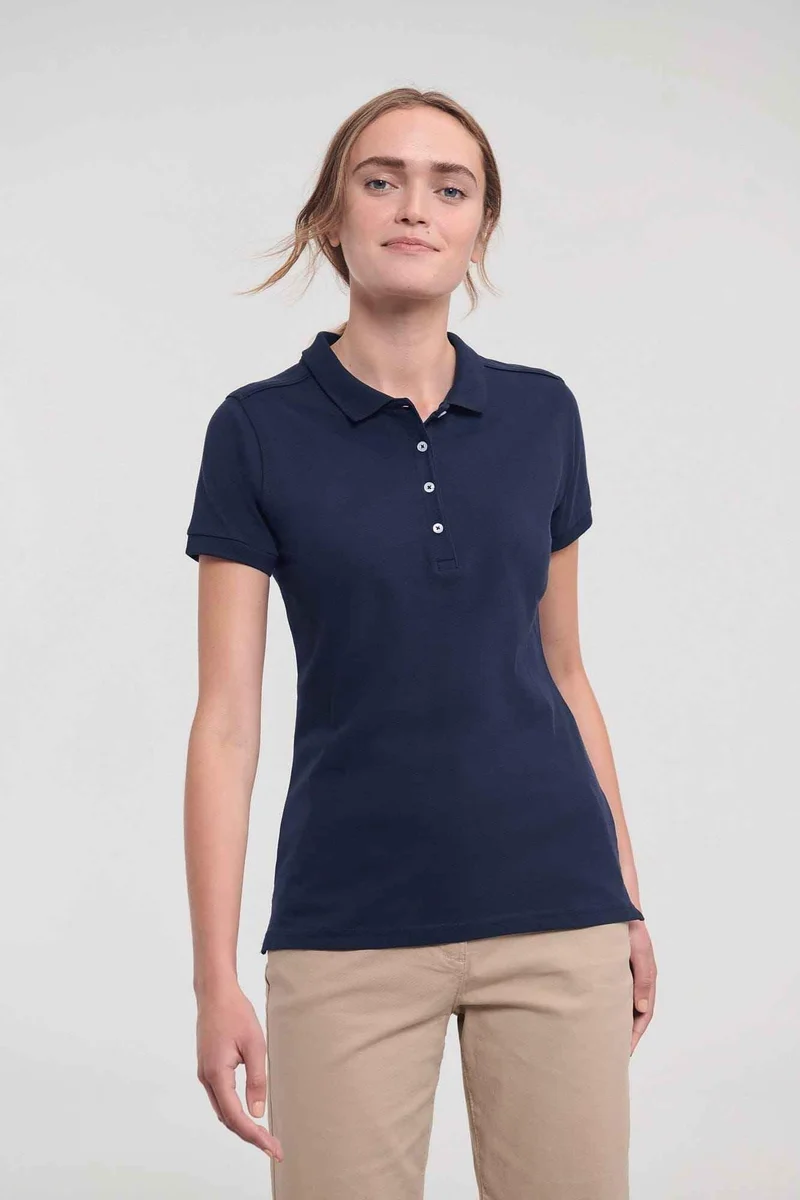 RU566F - Polo Stretch Femme