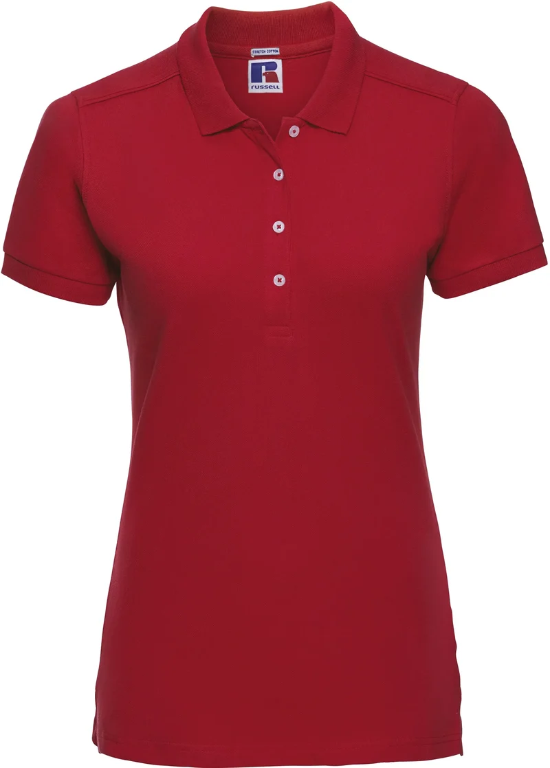 RU566F - Polo Stretch Femme