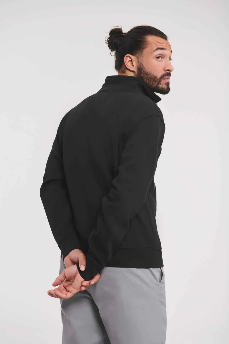 RU270M - Sweat Col Zippé Authentic