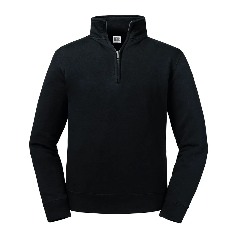RU270M - Sweat Col Zippé Authentic