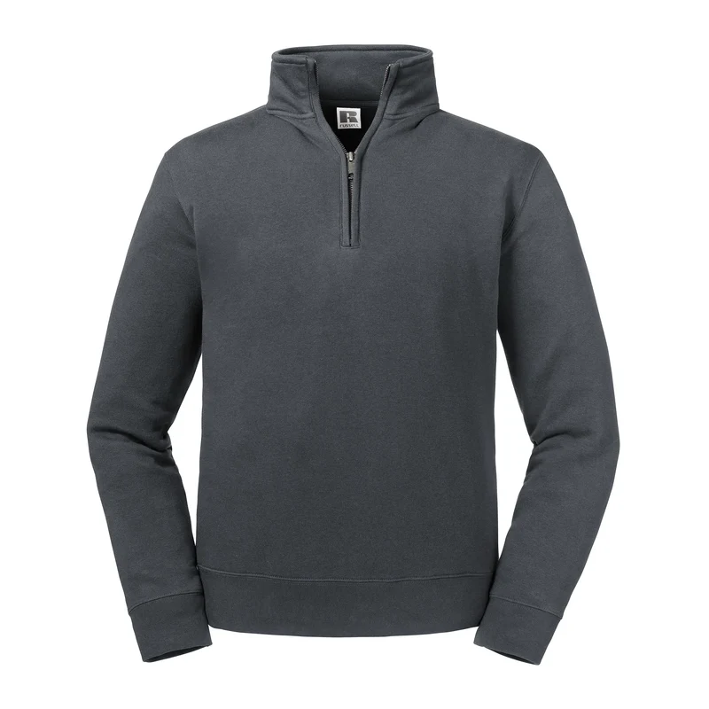 RU270M - Sweat Col Zippé Authentic