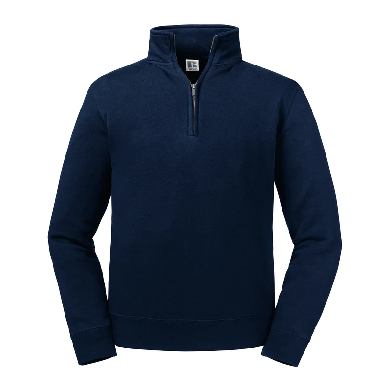 RU270M - Sweat Col Zippé Authentic
