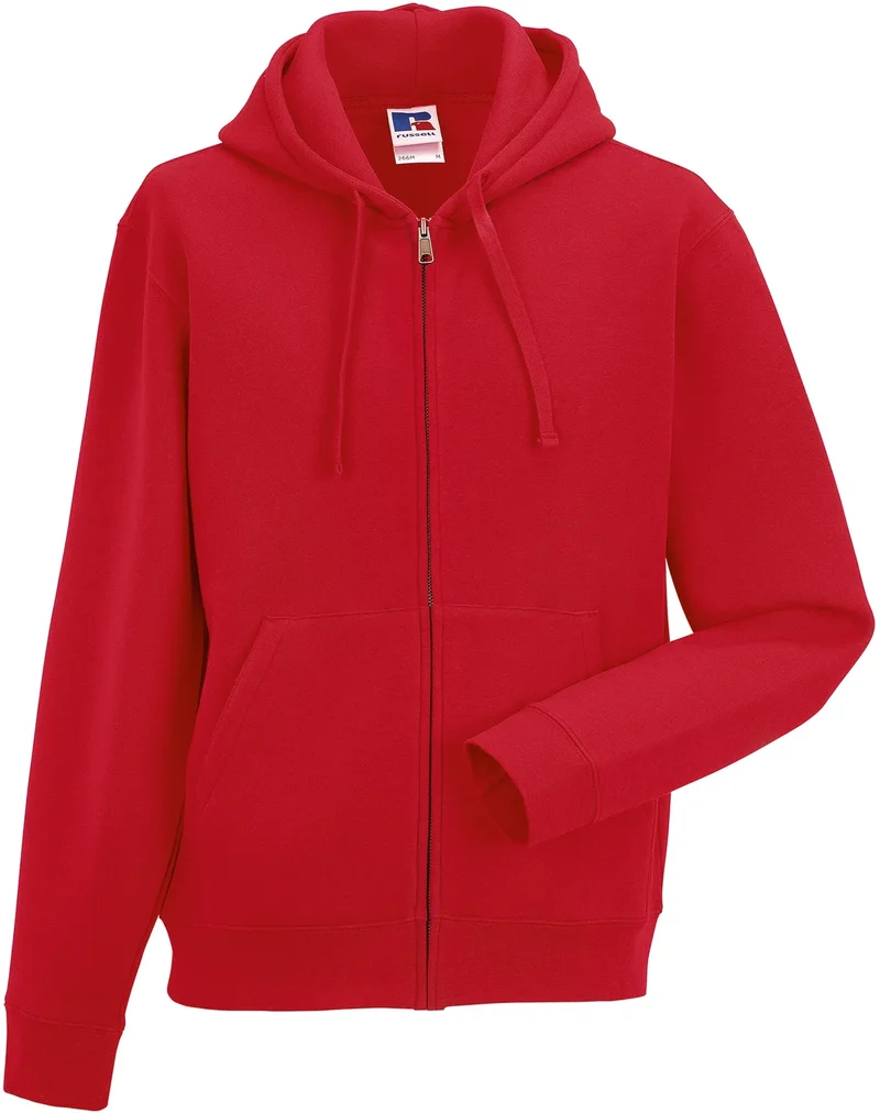 RU266M - Sweat-shirt zippé capuche Authentic homme
