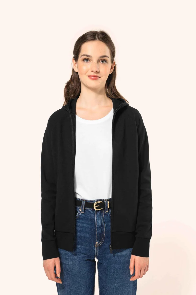 PK401 - Veste zippée à capuche femme