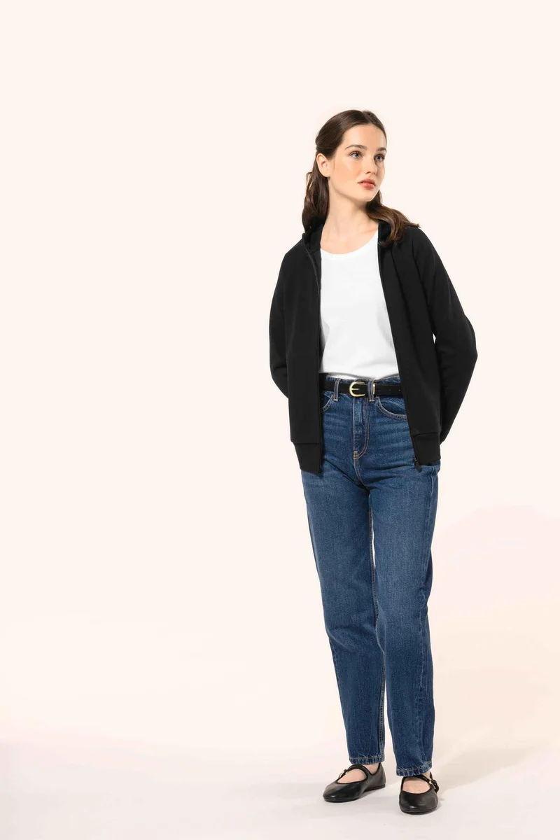PK401 - Veste zippée à capuche femme