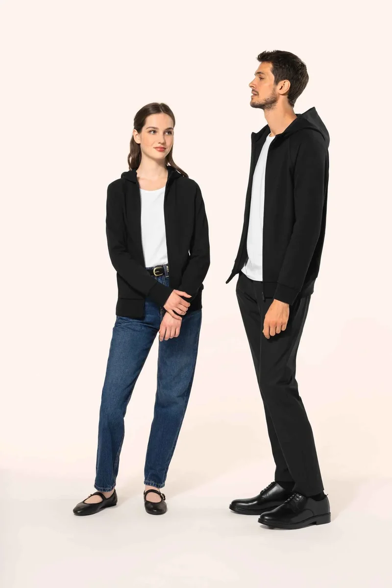 PK401 - Veste zippée à capuche femme