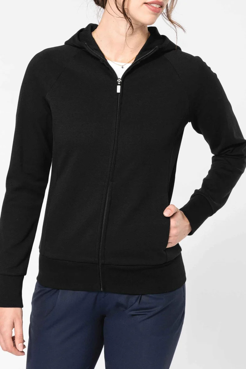 PK401 - Veste zippée à capuche femme