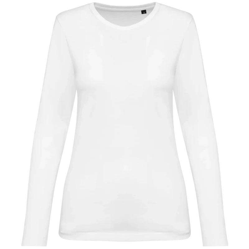 PK303 - T-shirt Supima® col rond manches longues femme