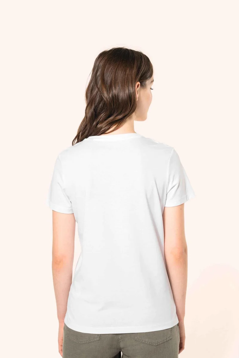PK301 - T-shirt Supima® col rond manches courtes femme