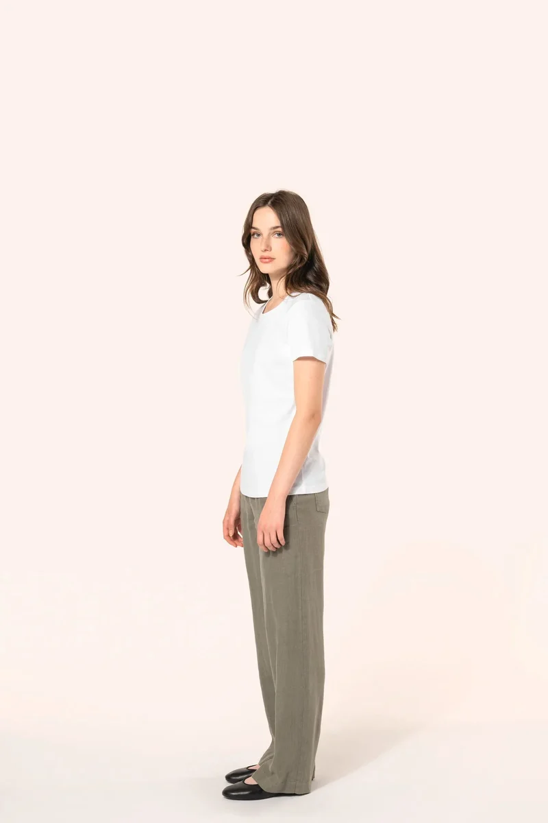 PK301 - T-shirt Supima® col rond manches courtes femme