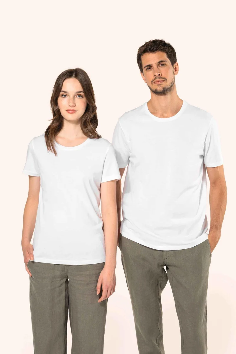 PK301 - T-shirt Supima® col rond manches courtes femme