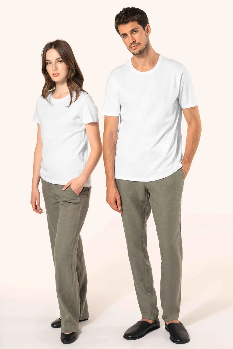 PK301 - T-shirt Supima® col rond manches courtes femme