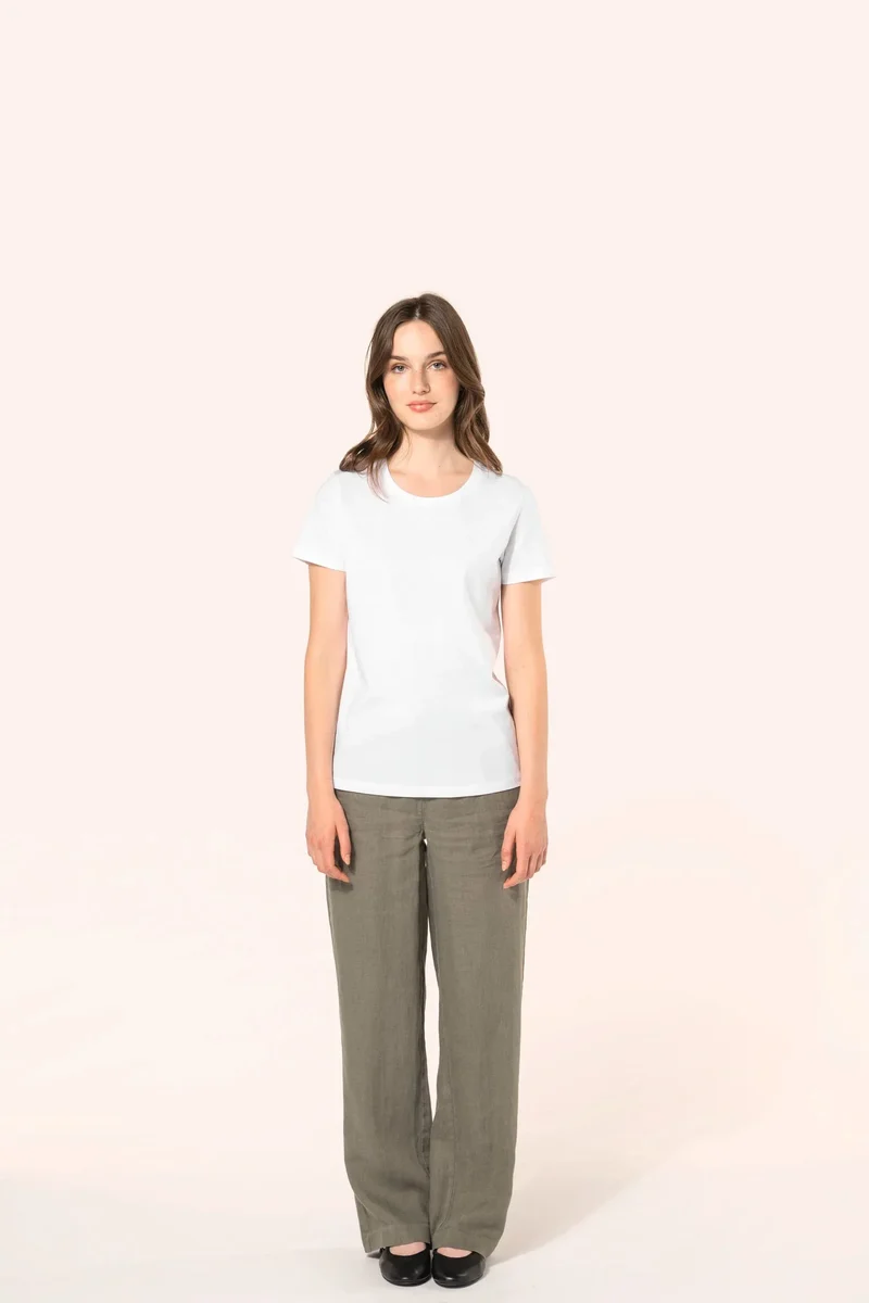 PK301 - T-shirt Supima® col rond manches courtes femme