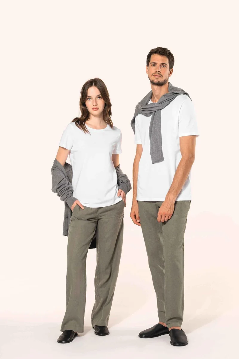 PK301 - T-shirt Supima® col rond manches courtes femme