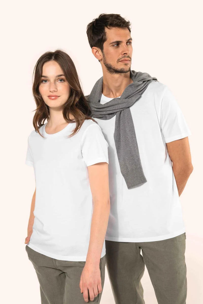 PK301 - T-shirt Supima® col rond manches courtes femme
