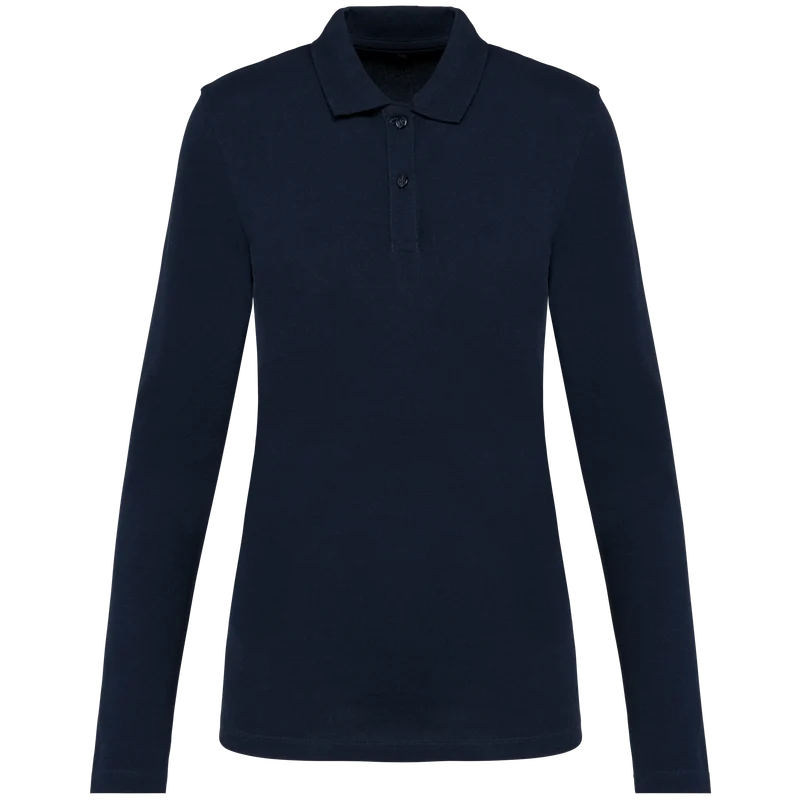 PK203 - Polo Supima® manches longues femme