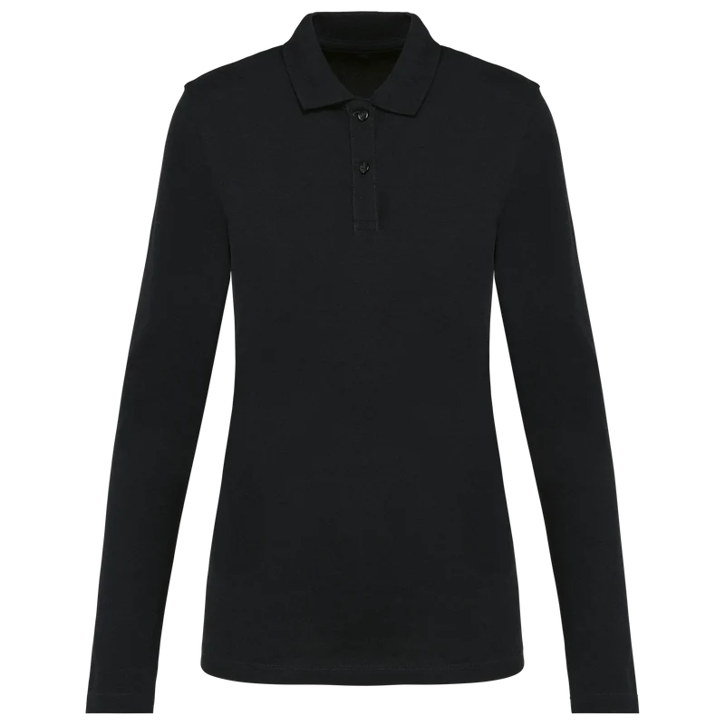 PK203 - Polo Supima® manches longues femme