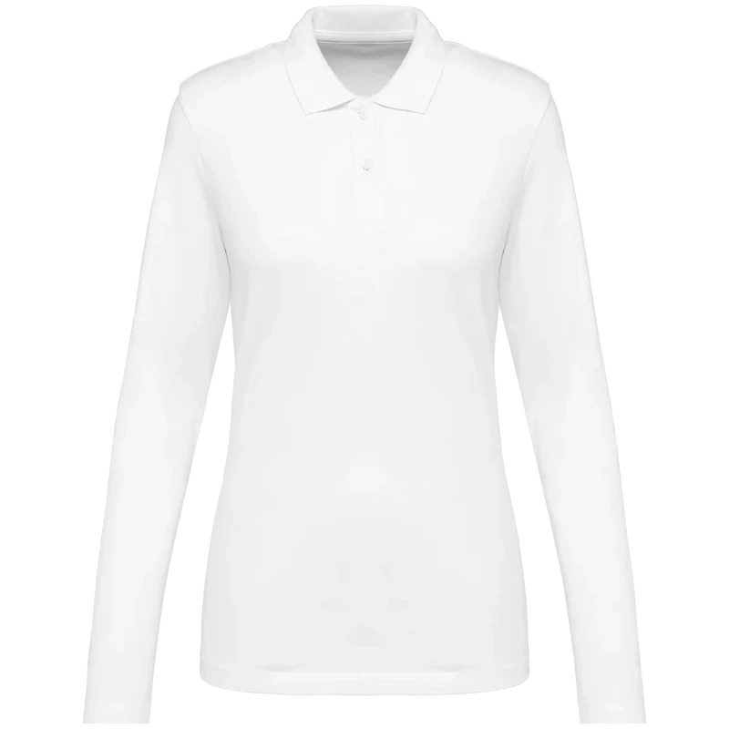 PK203 - Polo Supima® manches longues femme