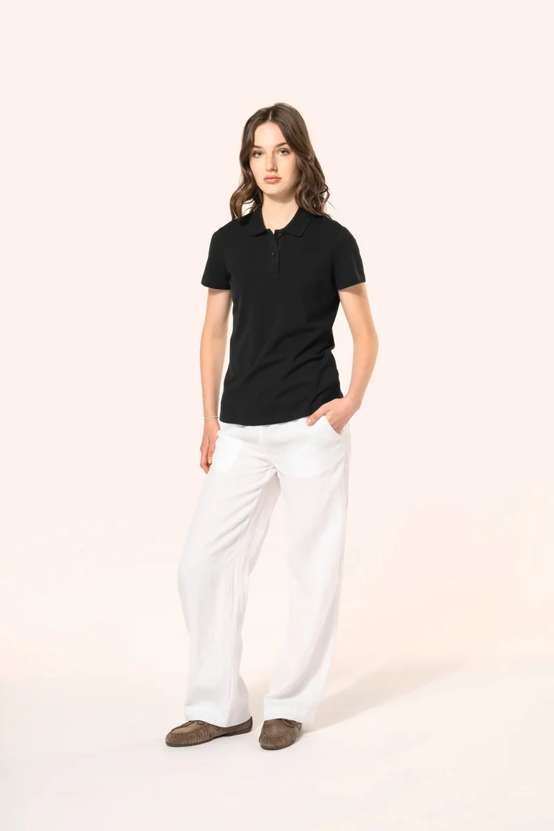 PK201 - Polo Supima® manches courtes femme