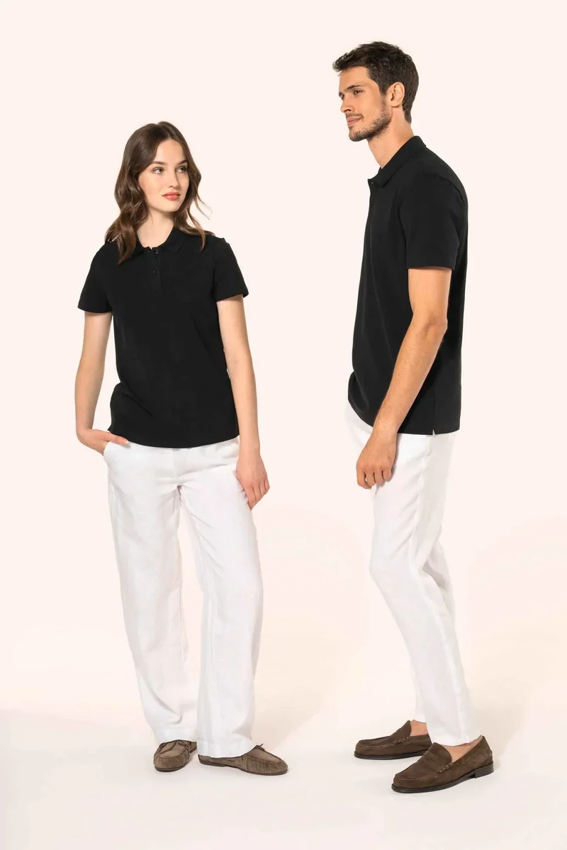 PK201 - Polo Supima® manches courtes femme
