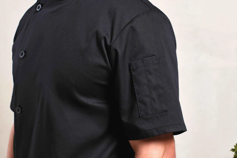 PR900 - Veste chef cuisinier manches courtes "Essential"