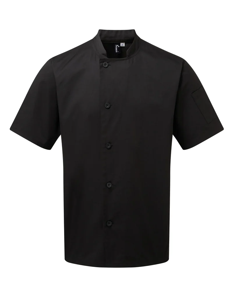 PR900 - Veste chef cuisinier manches courtes "Essential"