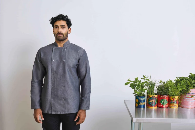 PR660 - Veste Denim chef cuisinier