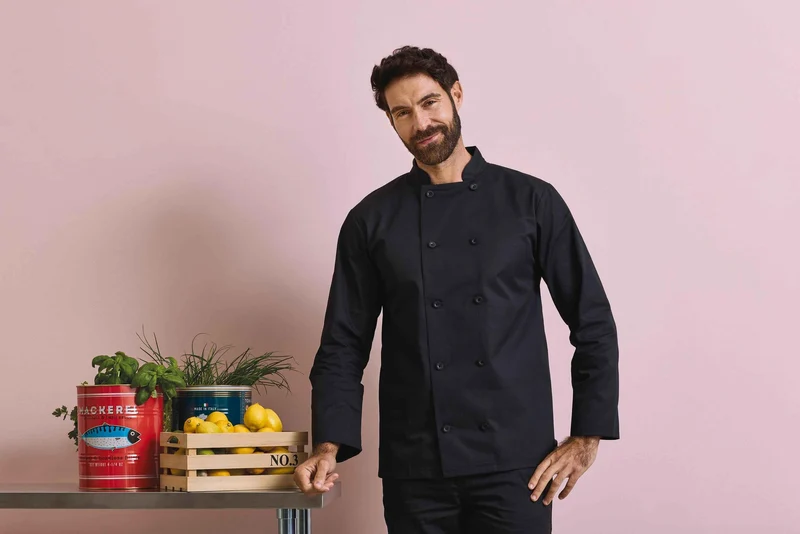 PR657 - Veste de cuisine manches longues