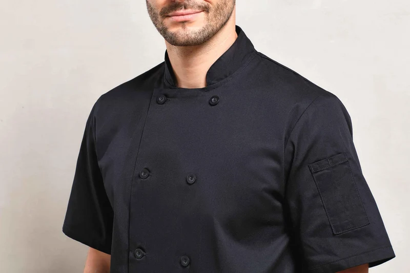 PR656 - Veste de cuisine manches courtes