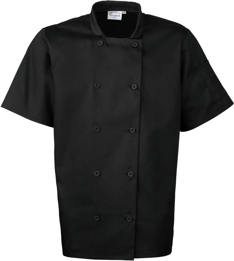 PR656 - Veste de cuisine manches courtes