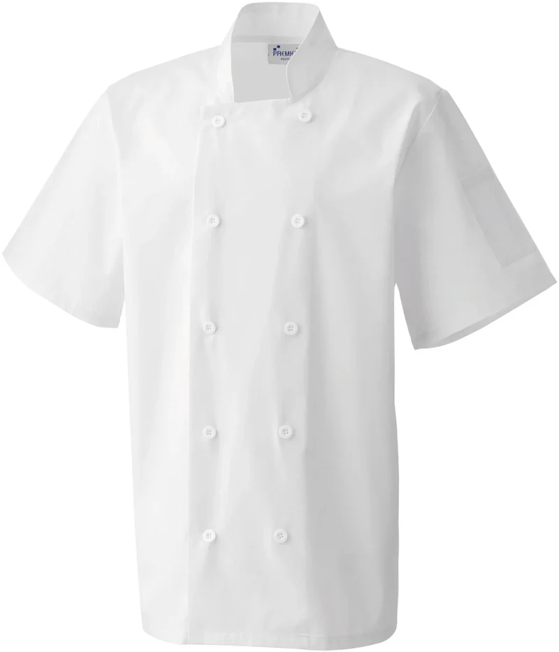 PR656 - Veste de cuisine manches courtes