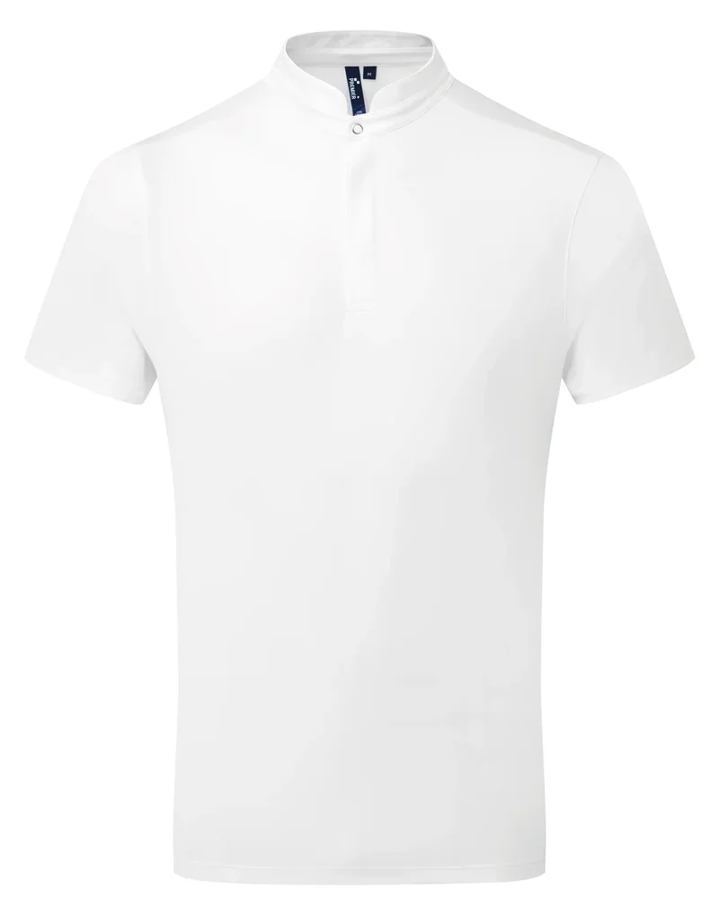 PR646 - Polo de cuisinier Coolchecker Essential à manches courtes
