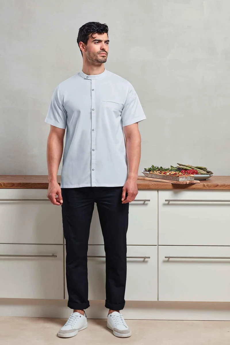 PR904 - Veste chef cuisinier manches courtes