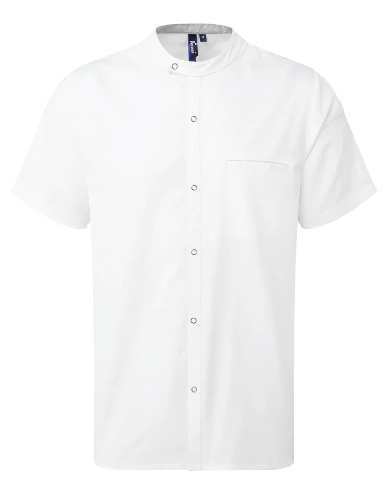 PR904 - Veste chef cuisinier manches courtes