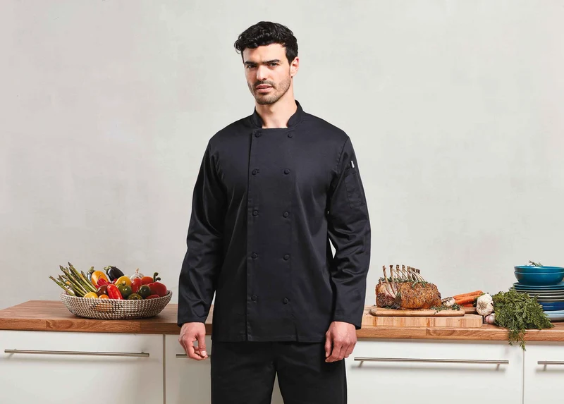 PR903 - Veste chef cuisinier manches longues Coolchecker®