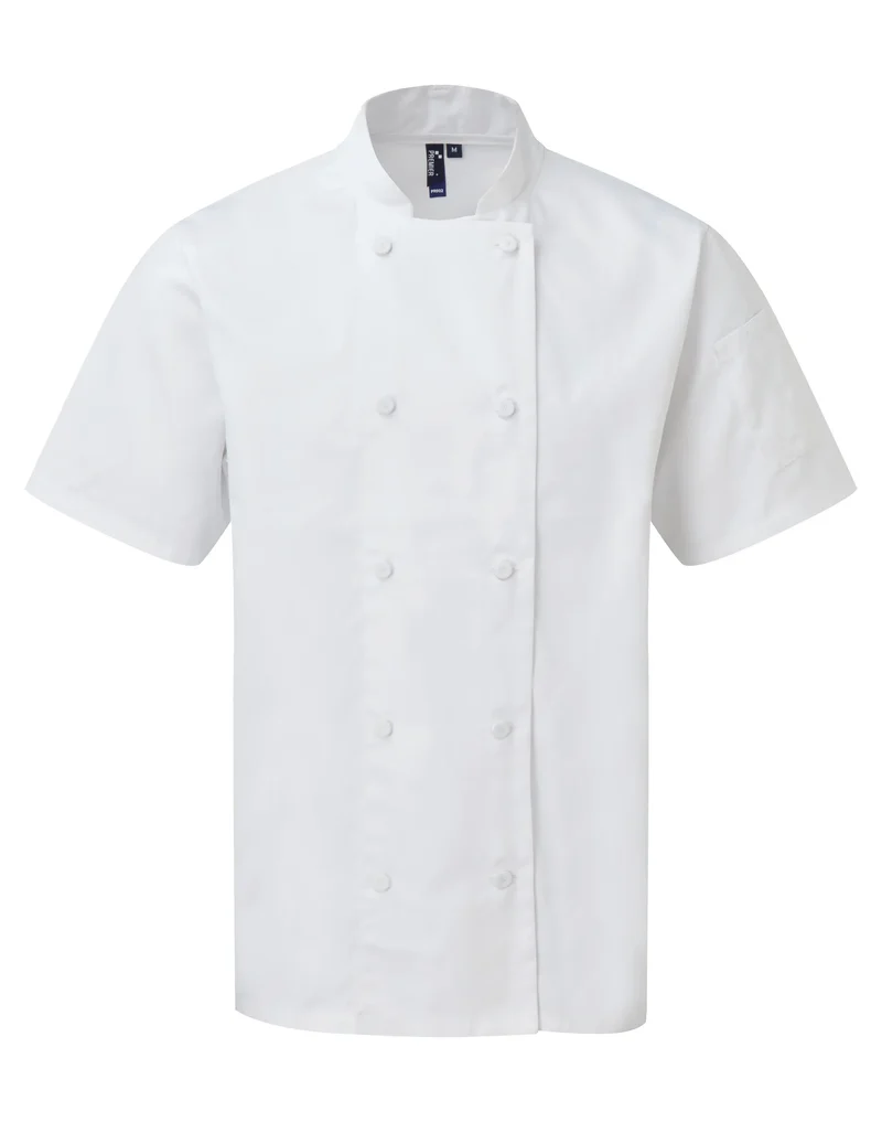PR902 - Veste chef cuisinier manches courtes Coolchecker®