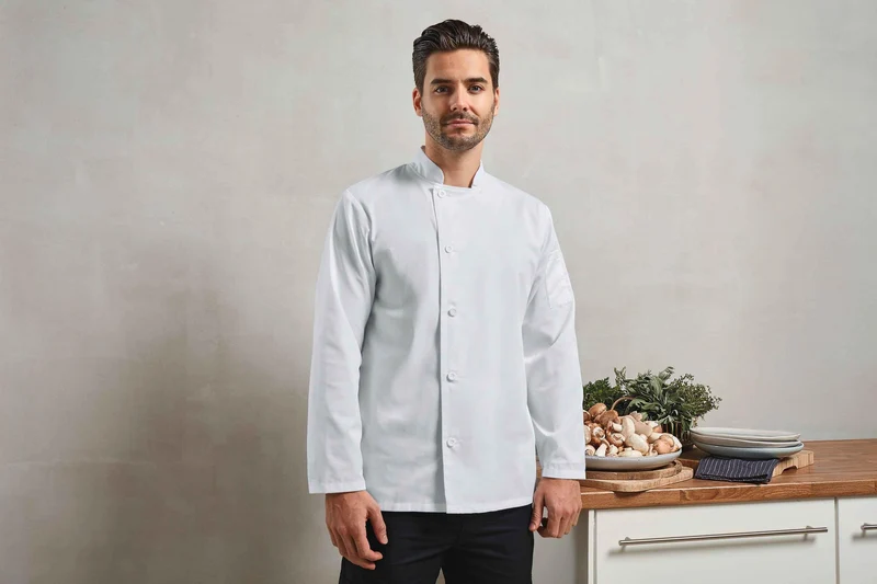 PR901 - Veste chef cuisinier manches longues "Essential"