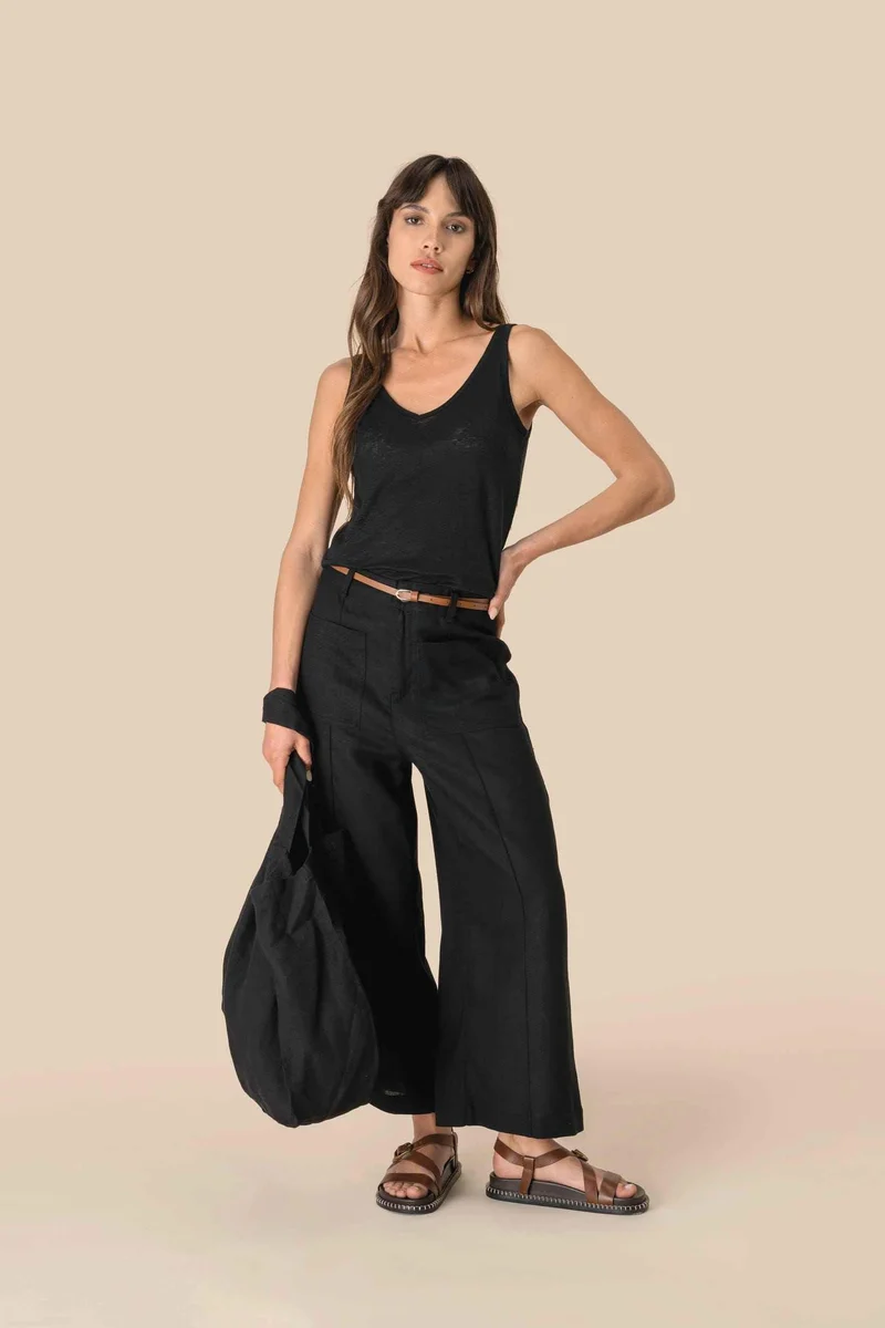 SP343 - Débardeur en lin femme